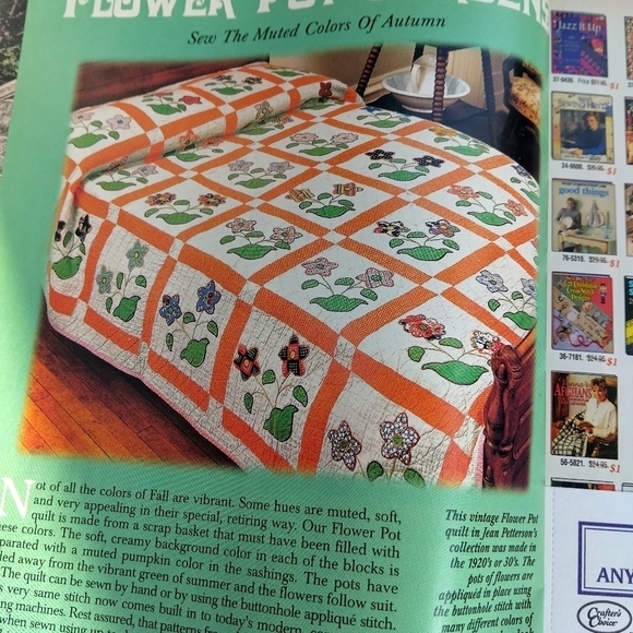 Vintage Quilt Magazine Fall 1999 Quilting Quilt Patterns - Picture 2 of 5